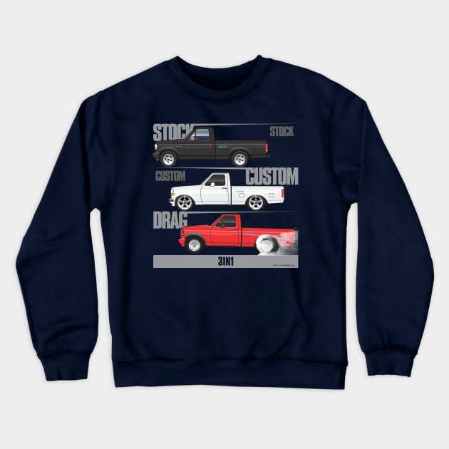 3 in 1 Crewneck Sweatshirt by JRCustoms44